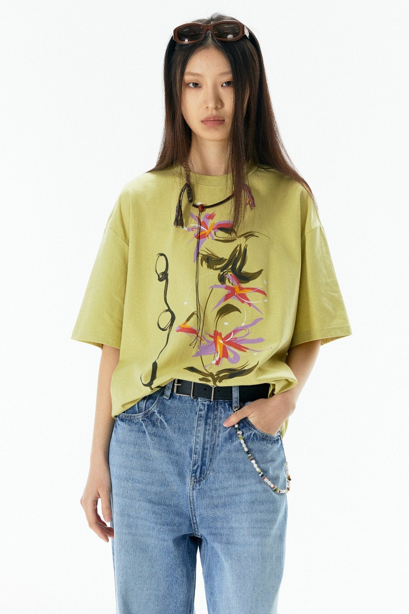 Ink Vase Print Tee - COPPING THREADS - APRIORITY