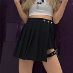 Irregular Pleated Mini Skirt - COPPING THREADS - CT Select