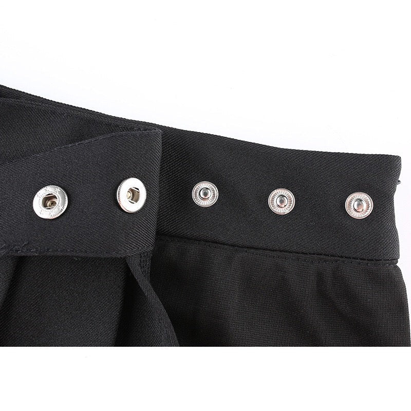 Irregular Pleated Mini Skirt - COPPING THREADS - CT Select