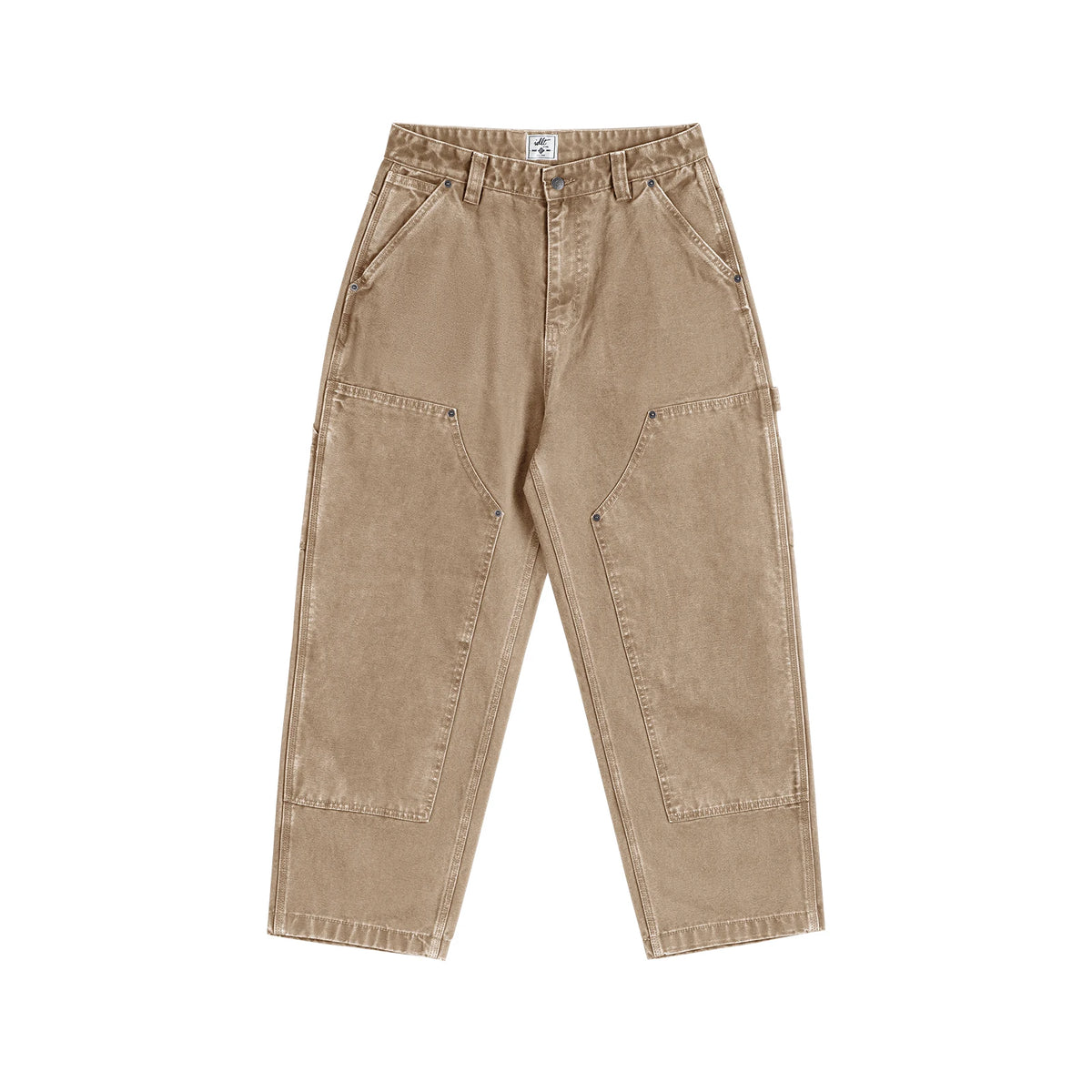Khaki pants, front view (JH27).