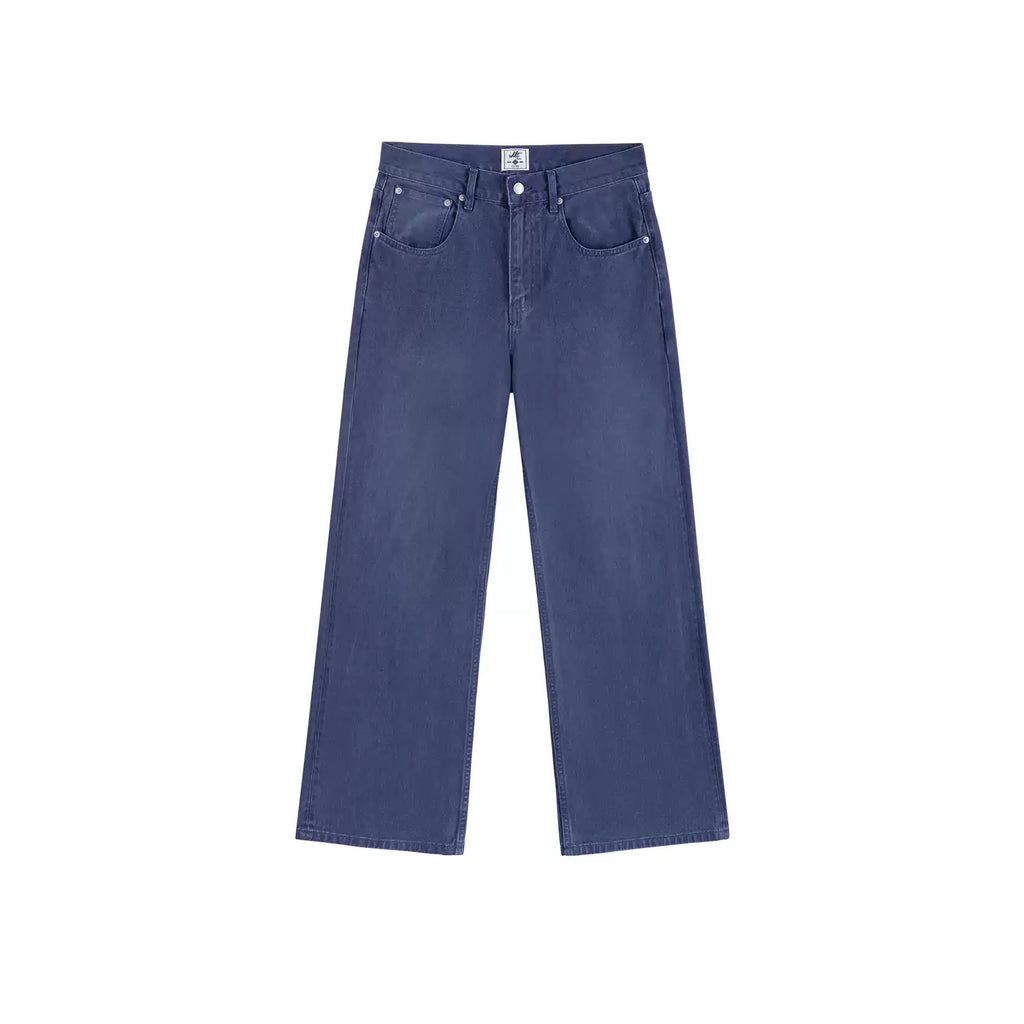 IDLT jeans, blue front.