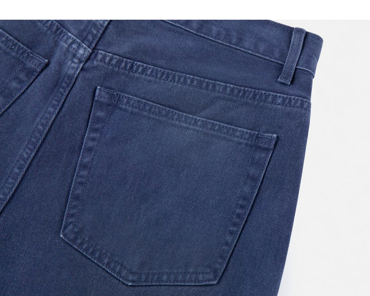 IDLT jeans, blue back pocket.