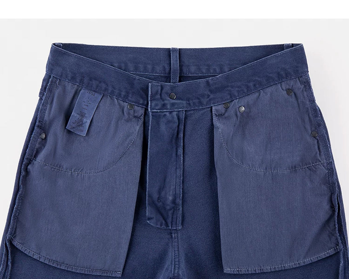 IDLT jeans, blue inner pockets.