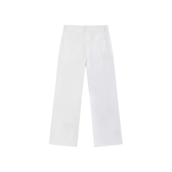 IDLT jeans, white back.