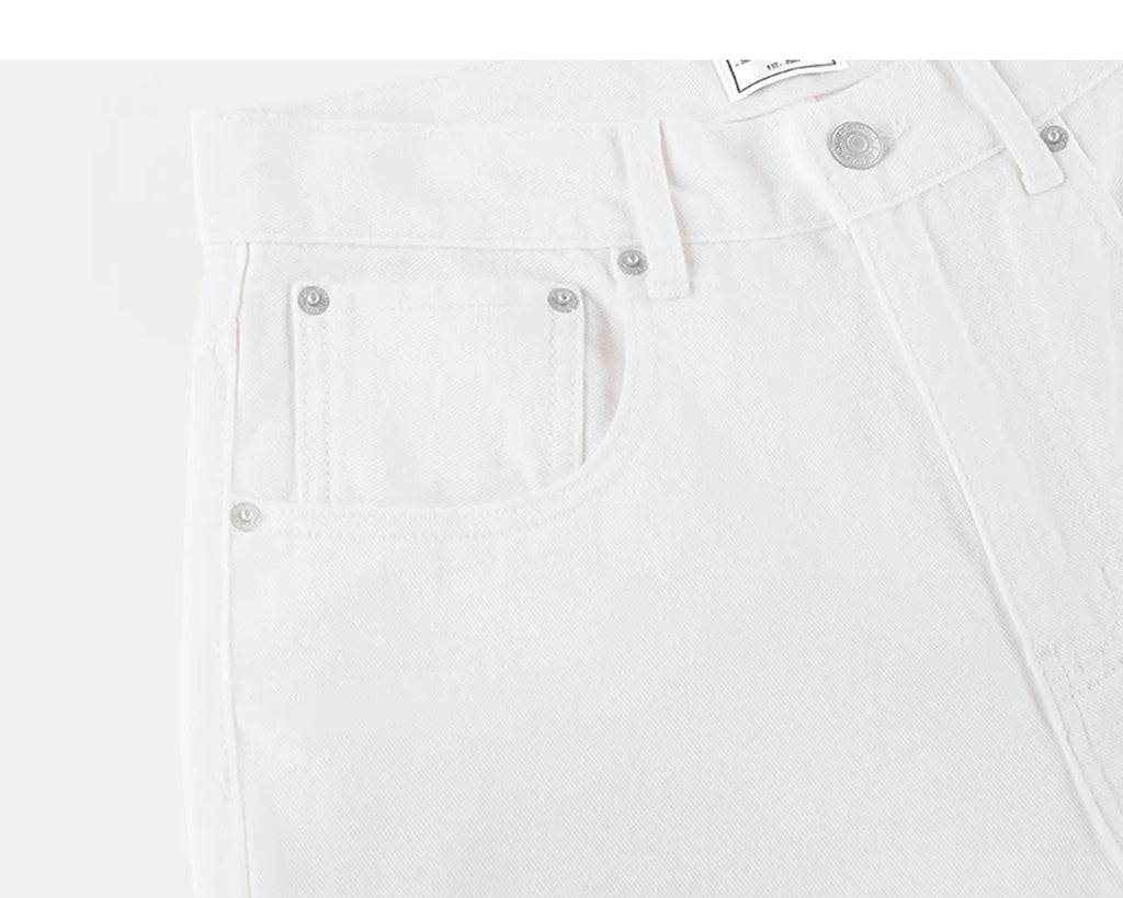 IDLT jeans, white coin pocket.