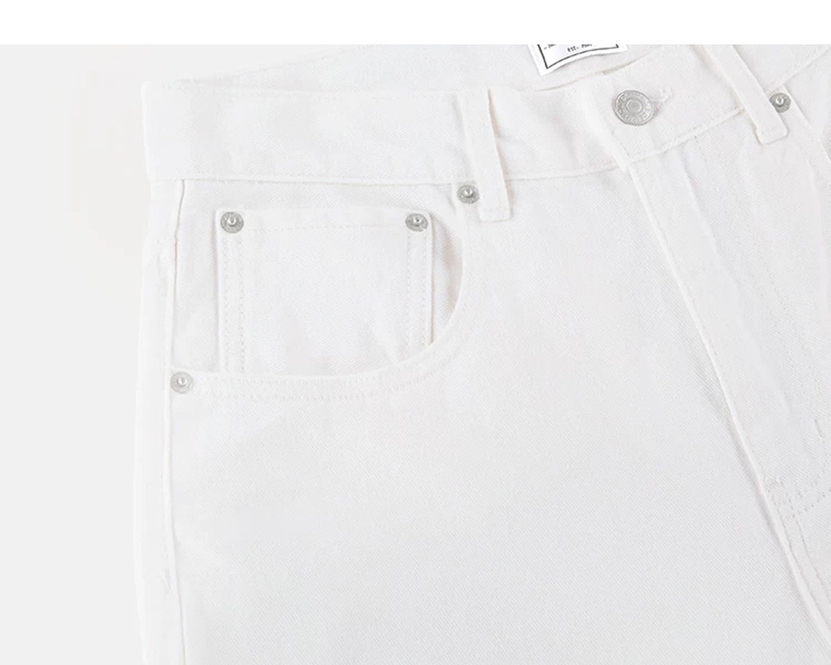 IDLT jeans, white coin pocket.