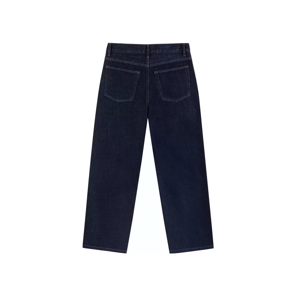 IDLT jeans, dark blue back.