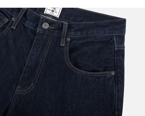 IDLT jeans, dark blue side pocket.