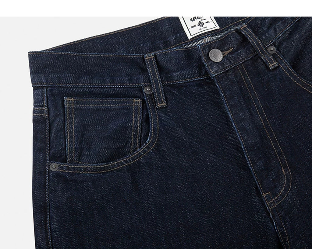 IDLT jeans, dark blue coin pocket.