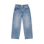 IDLT jeans, washed blue front.