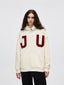 JUNI Plush Letter Puff Print Hoodie - COPPING THREADS - CT Select