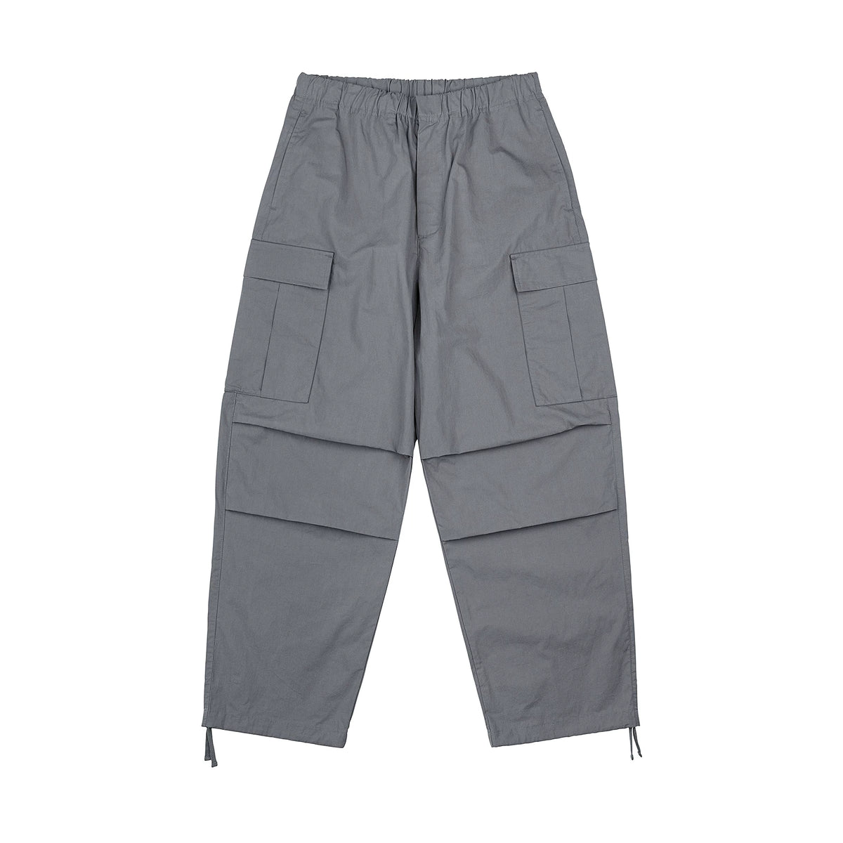 Gray pants, front view (K10).