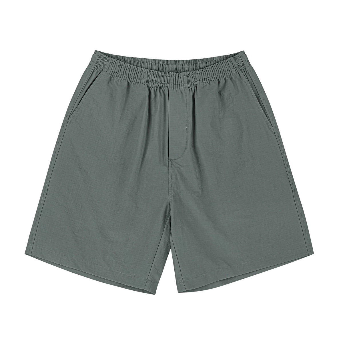 IDLT shorts, green front.