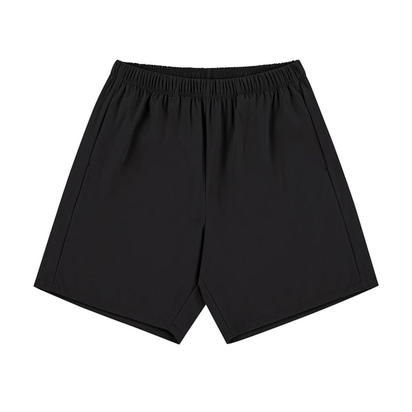 IDLT shorts, black front.