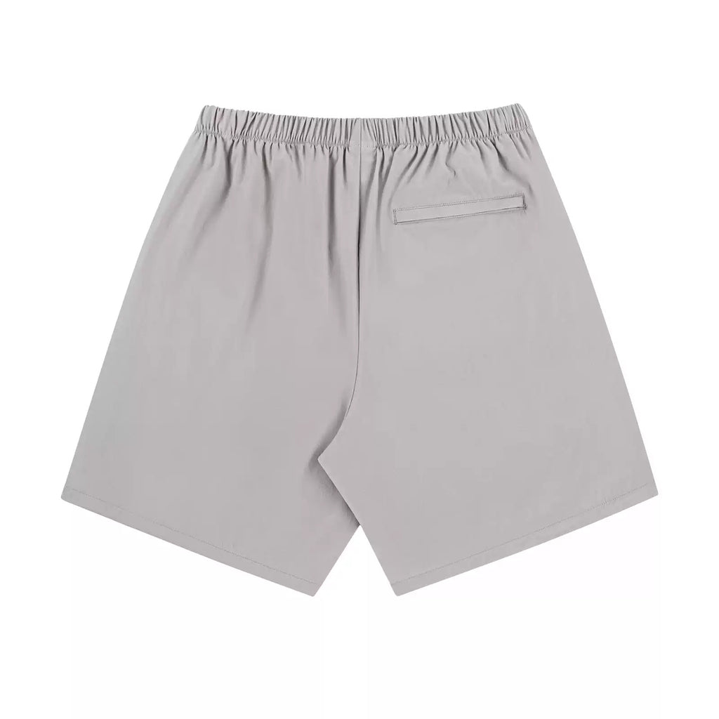 IDLT shorts, beige back.