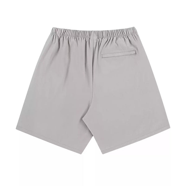 IDLT shorts, beige back.