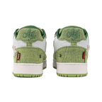 KAALIXTO Avocado Denim Star Sneakers - COPPING THREADS - KAALIXTO