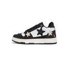 KAALIXTO Black Denim Star Sneakers - COPPING THREADS - KAALIXTO