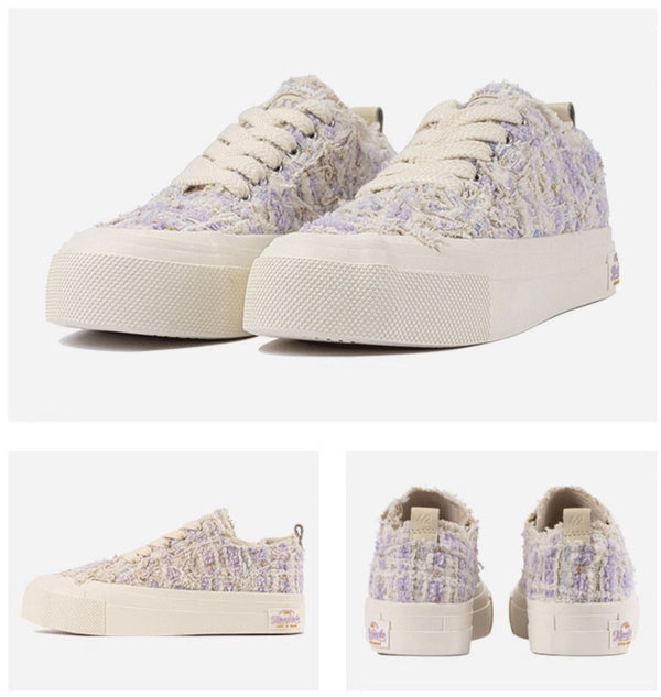 KAALIXTO Blue Low Canvas - COPPING THREADS - KAALIXTO