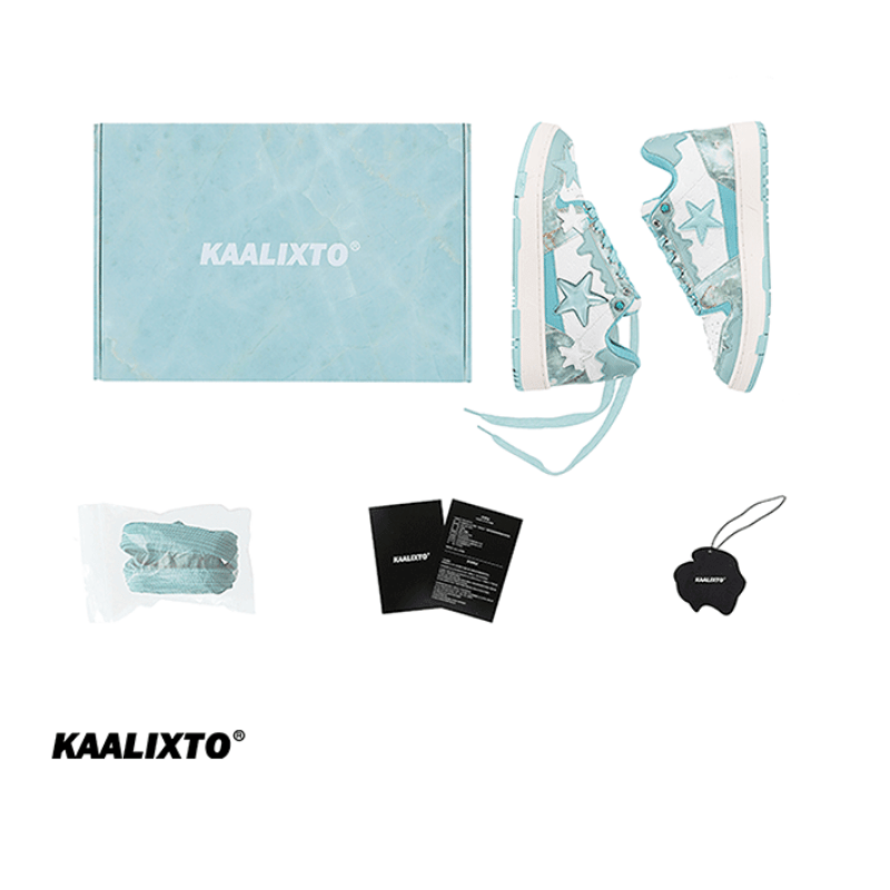 KAALIXTO Blue Star Sneakers - COPPING THREADS - KAALIXTO