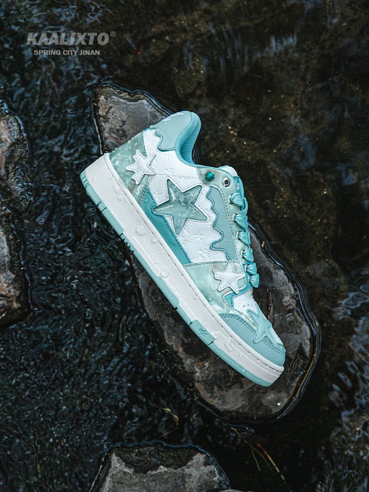 KAALIXTO Blue Star Sneakers - COPPING THREADS - KAALIXTO