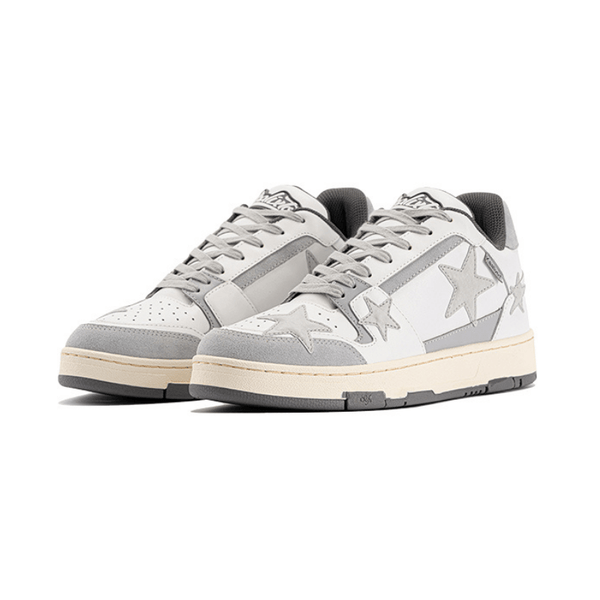 KAALIXTO Gray Star Sneakers - COPPING THREADS - KAALIXTO