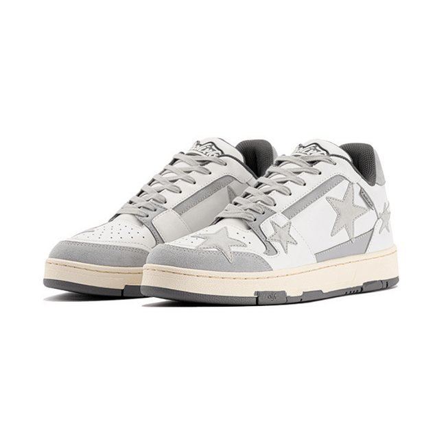 KAALIXTO Gray Star Sneakers Main Image