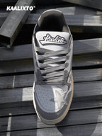 KAALIXTO Gray Star Sneakers - COPPING THREADS - KAALIXTO