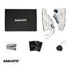 KAALIXTO Gray Star Sneakers - COPPING THREADS - KAALIXTO