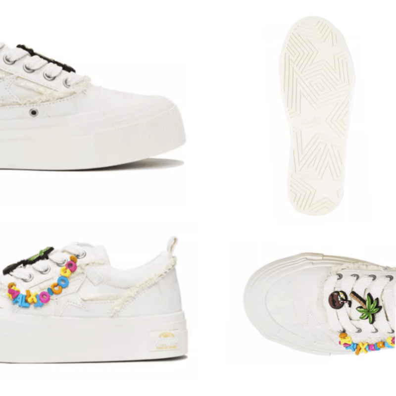 KAALIXTO Photochromic White Low Canvas - COPPING THREADS - KAALIXTO