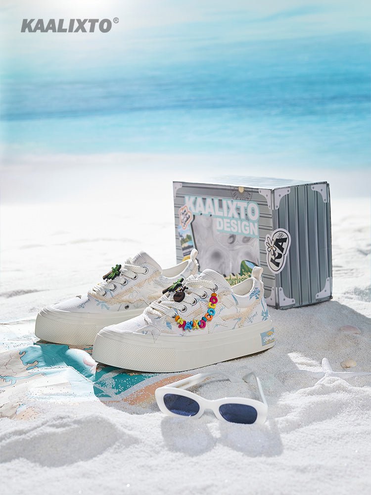 KAALIXTO Photochromic White Low Canvas - COPPING THREADS - KAALIXTO