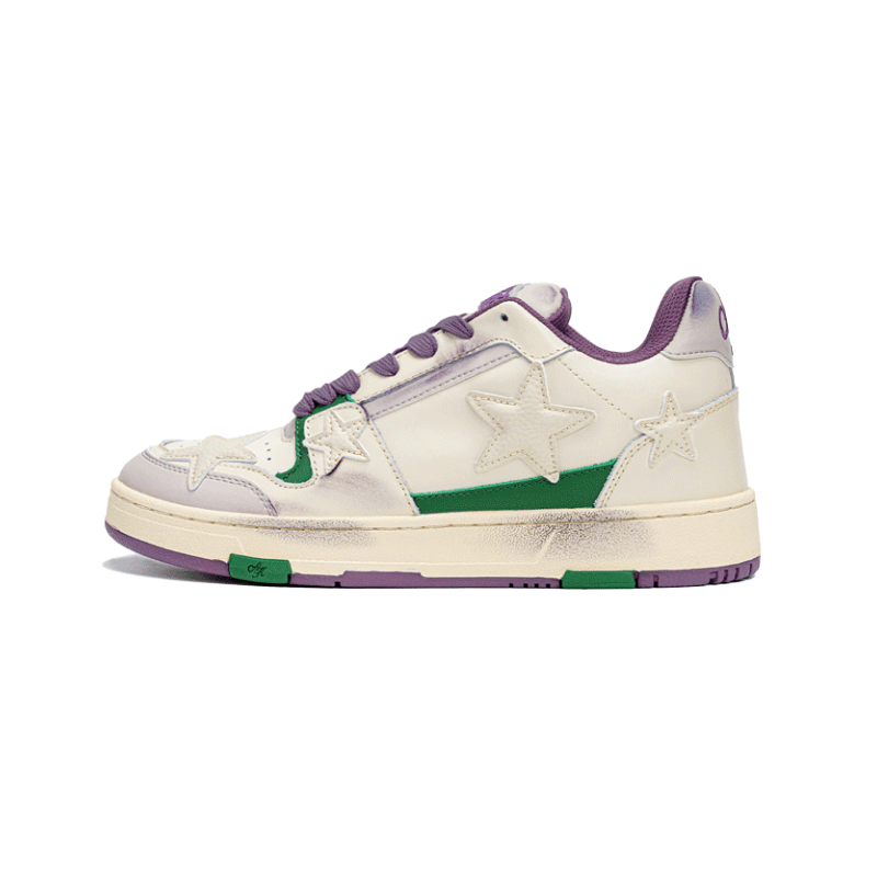 KAALIXTO Purple Star Sneakers - COPPING THREADS - KAALIXTO Hauptbild