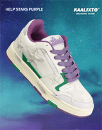 KAALIXTO Purple Star Sneakers - COPPING THREADS - KAALIXTO