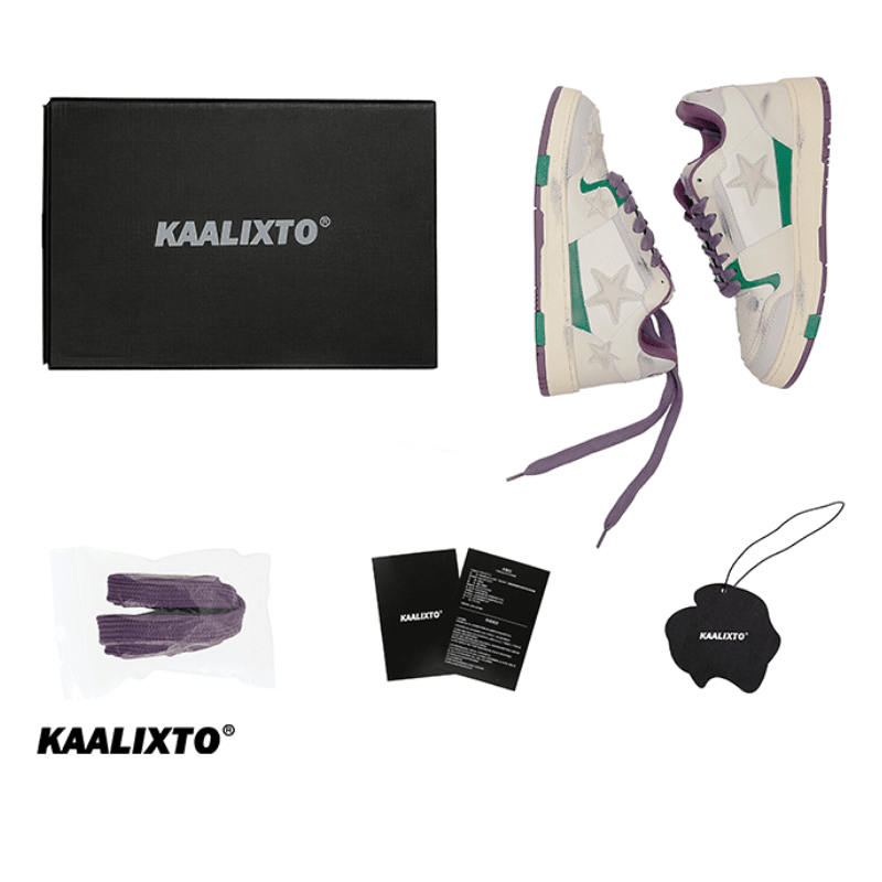 KAALIXTO Purple Star Sneakers - COPPING THREADS - KAALIXTO