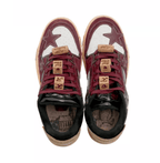 KAALIXTO Red Wine Star Sneakers - COPPING THREADS - KAALIXTO