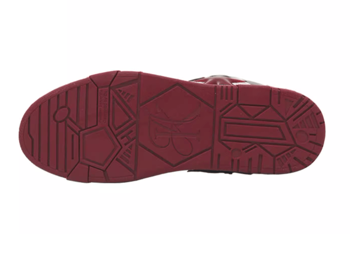 KAALIXTO Red Wine Star Sneakers - COPPING THREADS - KAALIXTO