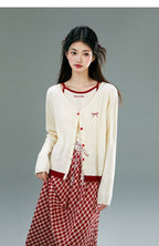 Knit Tank Top and Cardigan Two - Piece Set - COPPING THREADS - CHICISLAND