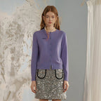 Knit Wool Cardigan - COPPING THREADS - GREENBELT