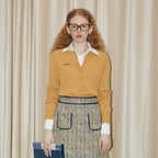 Knit Wool Cardigan - COPPING THREADS - GREENBELT