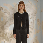 Knit Wool Cardigan - COPPING THREADS - GREENBELT