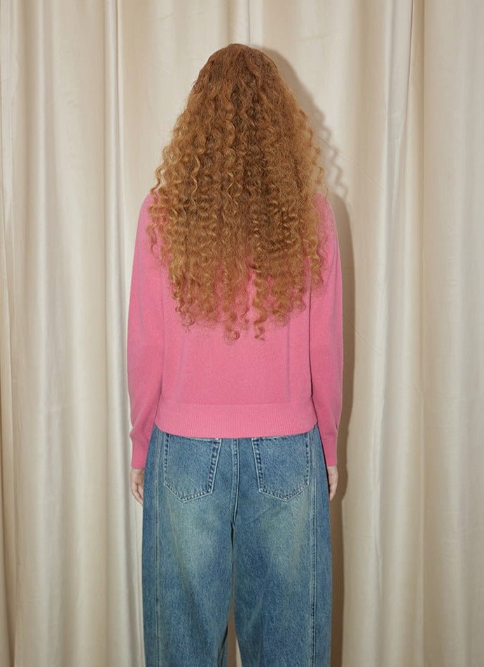 Knit Wool Cardigan - COPPING THREADS - GREENBELT