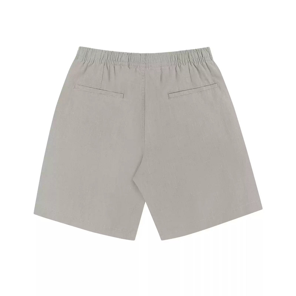 IDLT shorts, beige back.