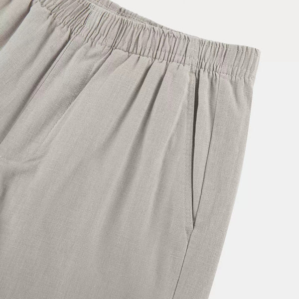 IDLT shorts, beige side pocket.