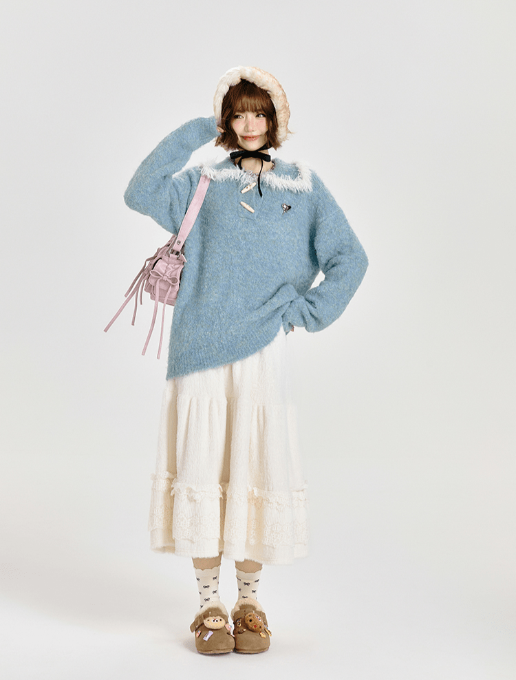 Lace - Panel A - Line Midi Cake Skirt - COPPING THREADS - CT Select