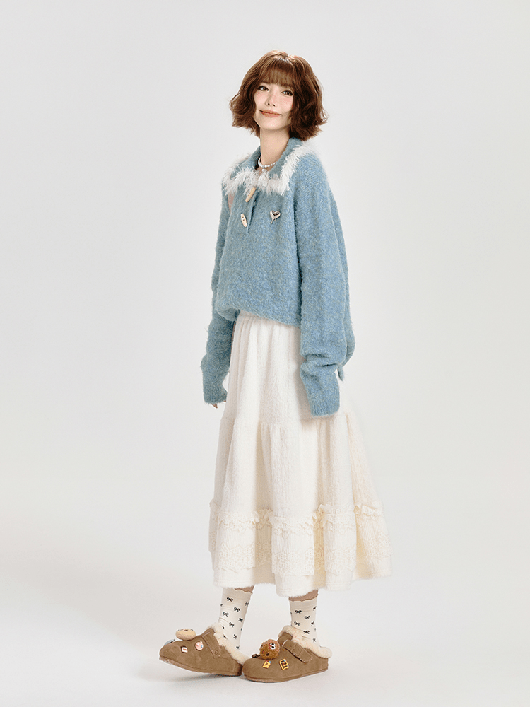 Lace - Panel A - Line Midi Cake Skirt - COPPING THREADS - CT Select