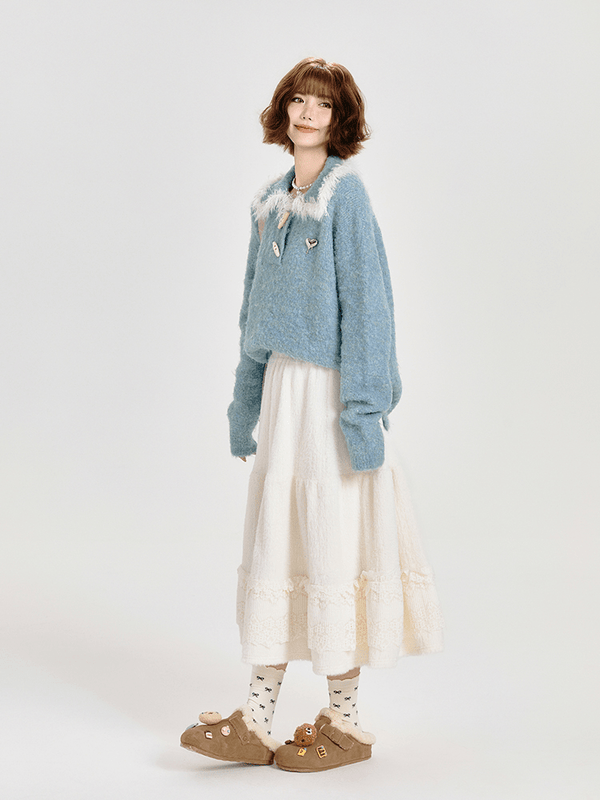 Lace - Panel A - Line Midi Cake Skirt - COPPING THREADS - CT Select
