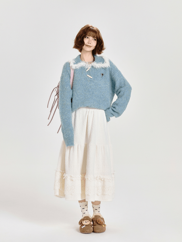 Lace - Panel A - Line Midi Cake Skirt - COPPING THREADS - CT Select