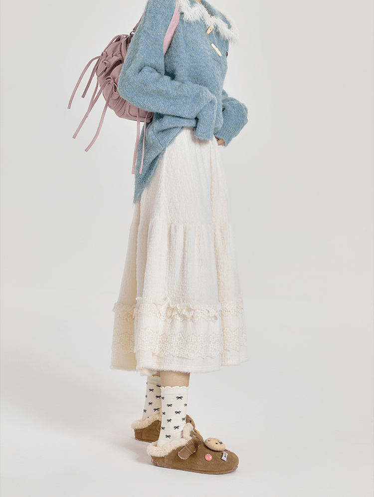 Lace - Panel A - Line Midi Cake Skirt - COPPING THREADS - CT Select