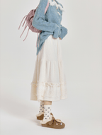 Lace - Panel A - Line Midi Cake Skirt - COPPING THREADS - CT Select