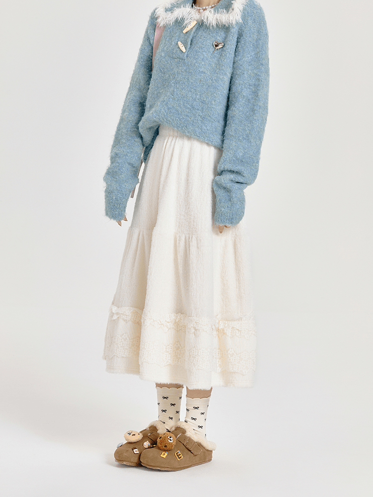 Lace - Panel A - Line Midi Cake Skirt - COPPING THREADS - CT Select